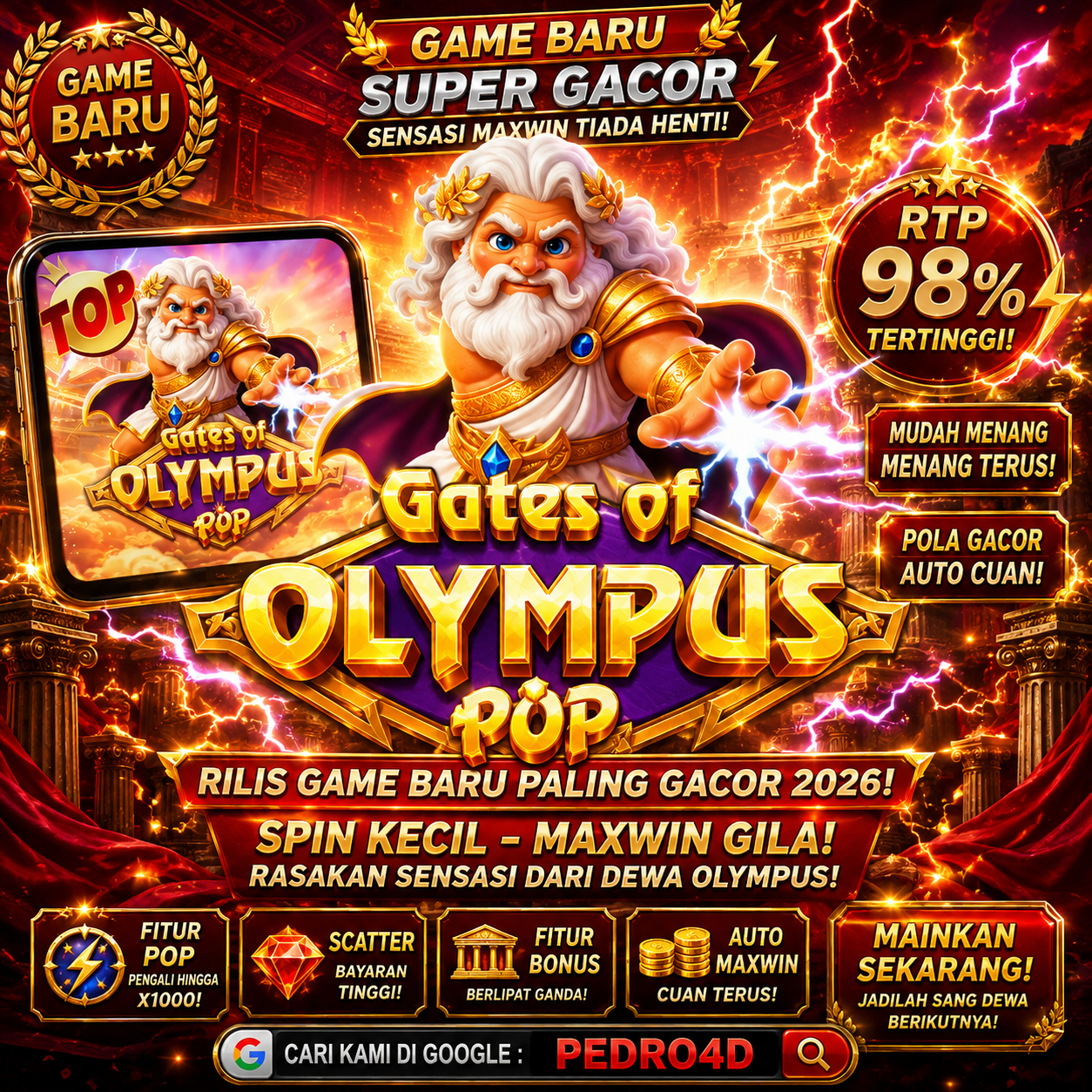 PEDRO4D - Permainan Slot Online